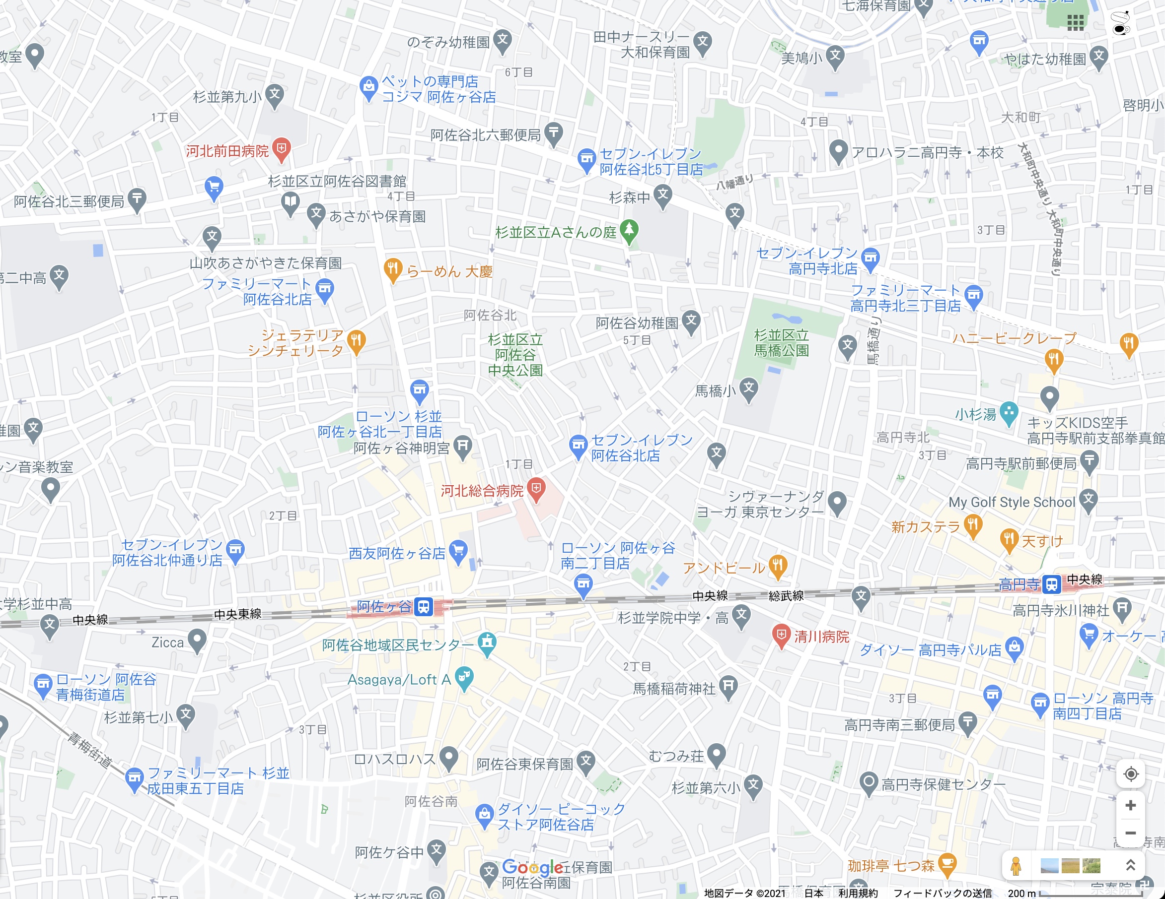 みなみ歯科クリニックの地図